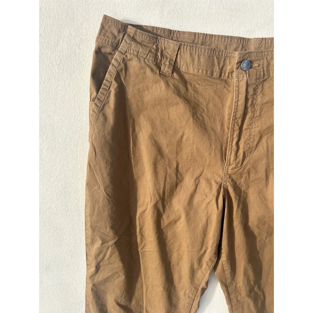 Columbia Mens Hiking Pants Brown Utility Cargo Straight‎ Leg Outdoor 38x28